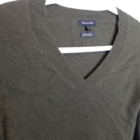 Massimo Dutti Womens Cashmere Sweater XS Classic Preppy Quiet Luxury Minimalist - Picture 5 of 7